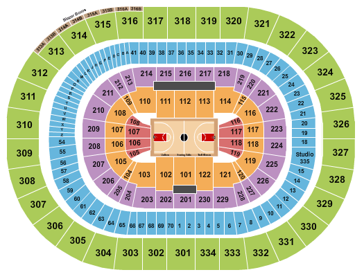 Moda Center Moda Center Seating Chart